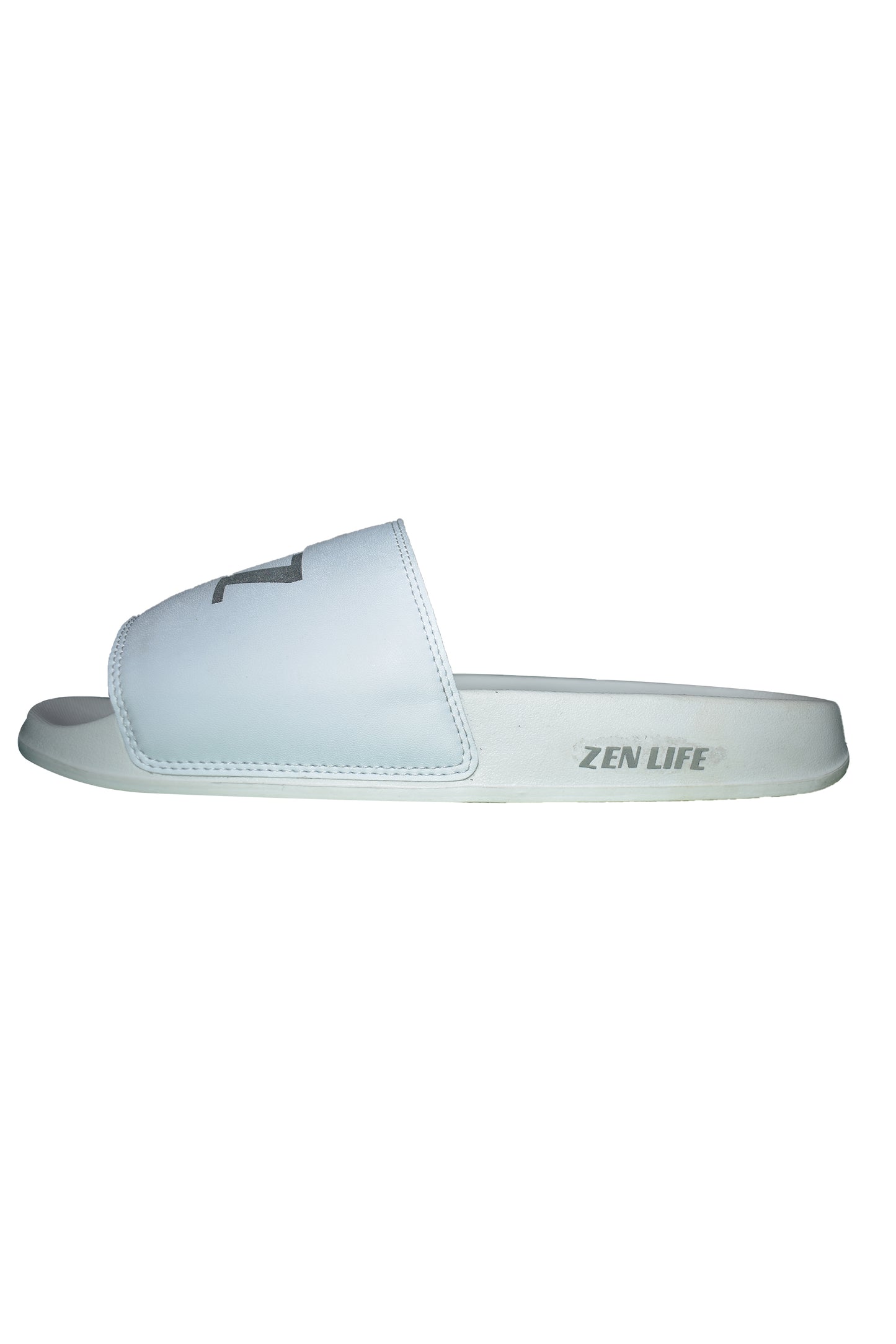 StepMarkz Glacier white Flip Flops