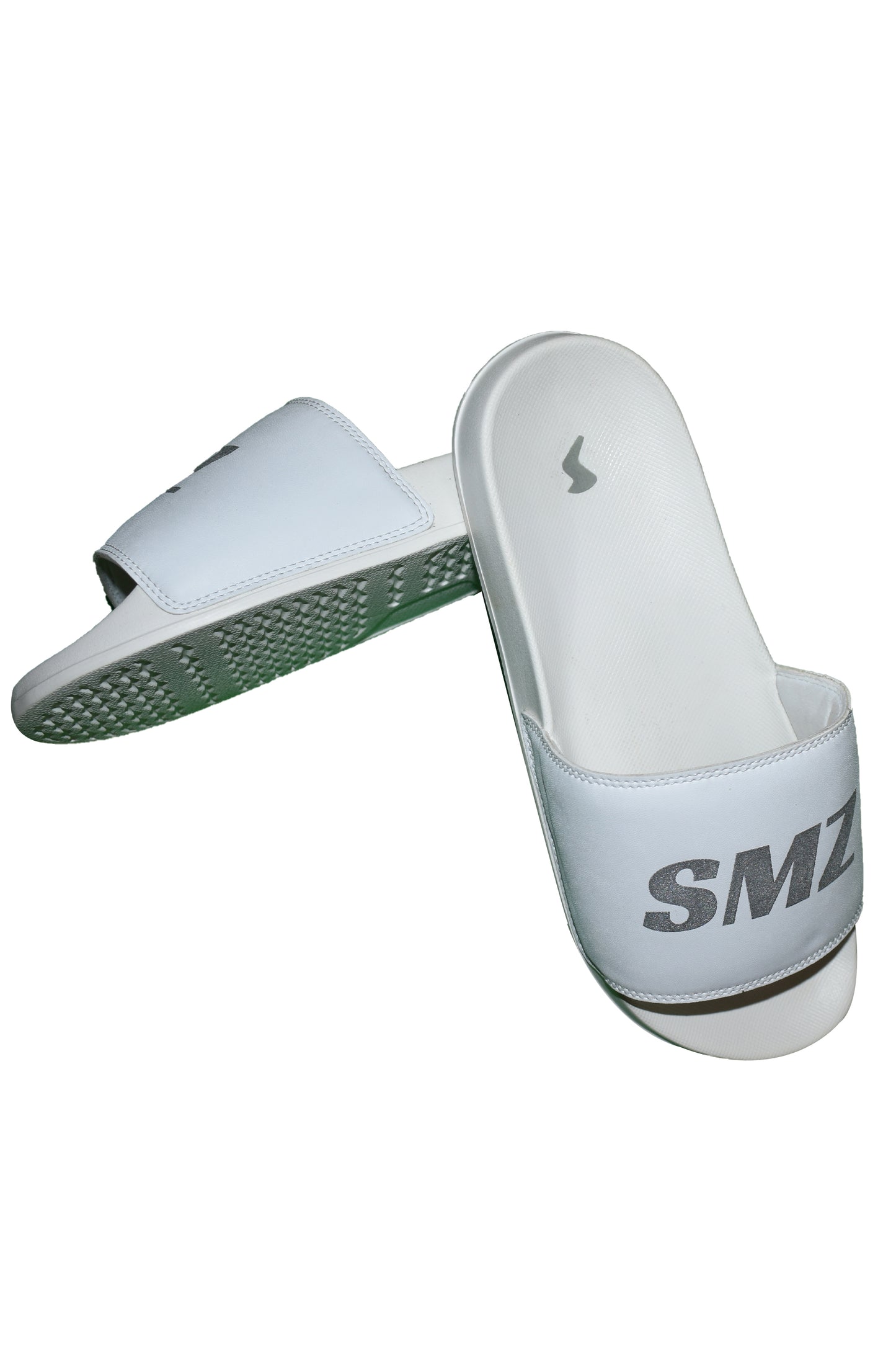 StepMarkz Glacier white Flip Flops